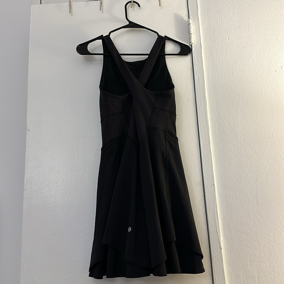 Lululemon Court Crush Tennis Dress - Black - Picture 2 of 3
